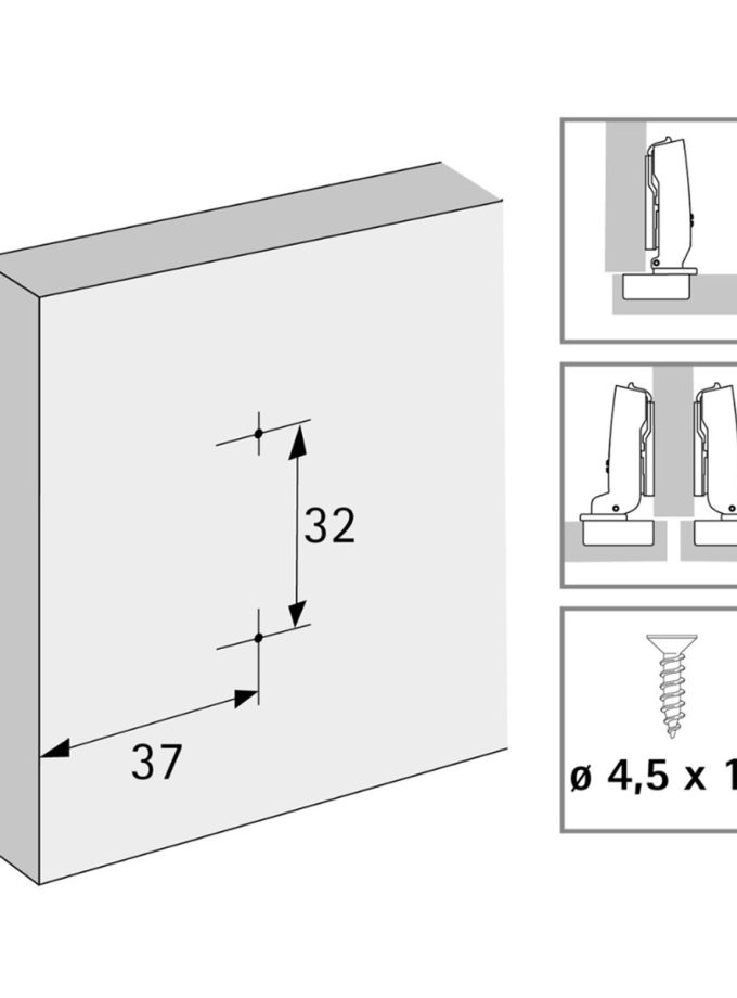 Hettich Sensy Taban 3.0mm