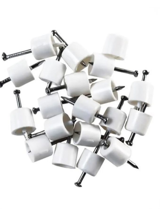 Erc Çivili Raf Pimi Beyaz