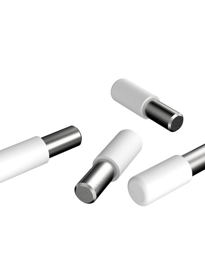 Erc 5 mm Plastik Başlı Metal Raf Pimi Beyaz