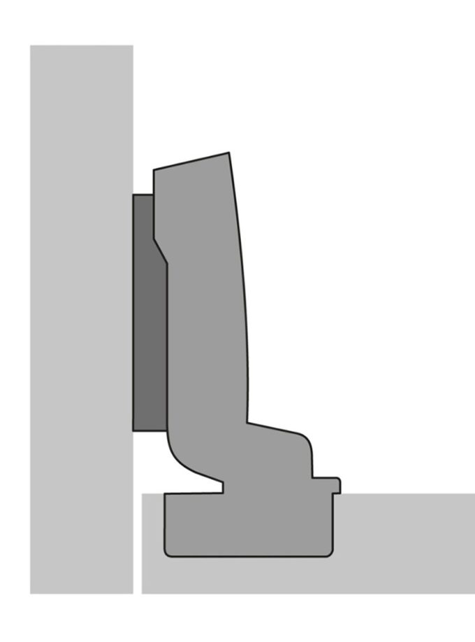 Hettich Sensys Kalın Kapak Menteşesi Tam Deve Boynu 32mm