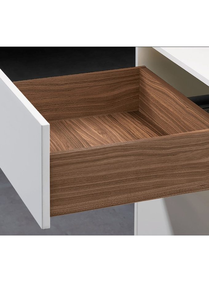 Hettich 50 cm Quadro Bas Aç Tam Açılım Frenli Ray