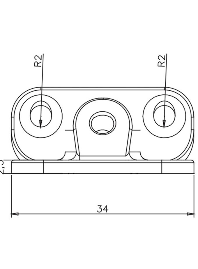 Erc Metal Dereceli T Köşe Bağlantı Nikel