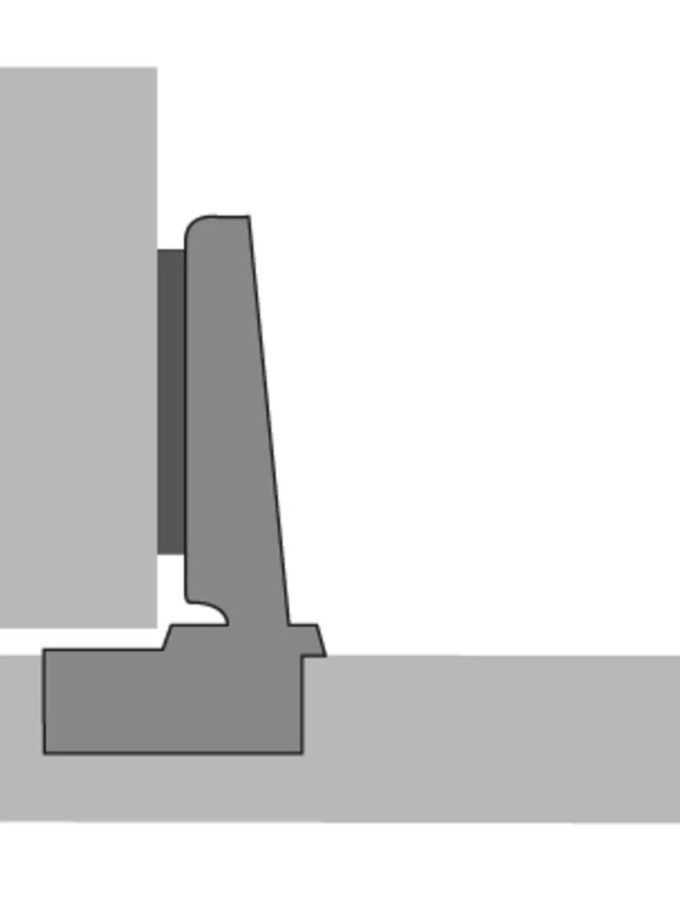 Hettich İntermat Frensiz Menteşe Düz