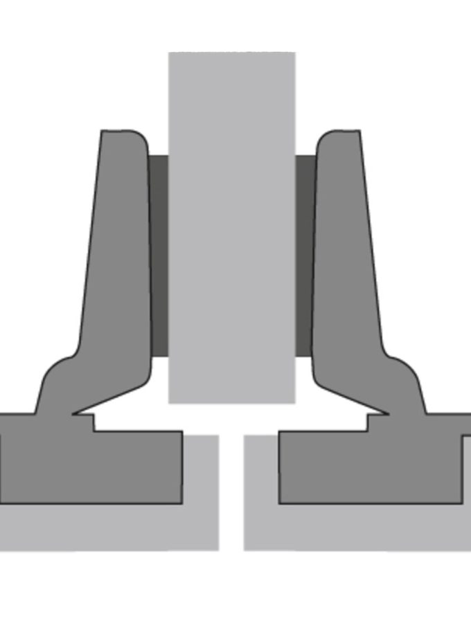 Hettich İntermat Frensiz Menteşe Deve Boynu