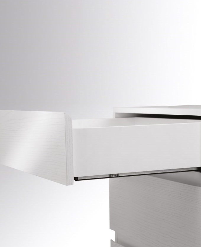 Samet Smart Slide Tek Açılım Frenli Ray 250mm