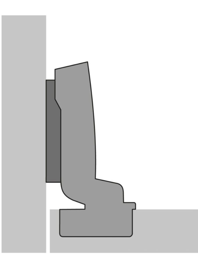 Hettich Sensys Frensiz Menteşe Tam Deve Boynu