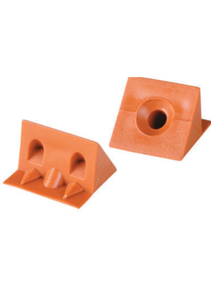 Erc Plastik Arkalık Sabitleme Beyaz