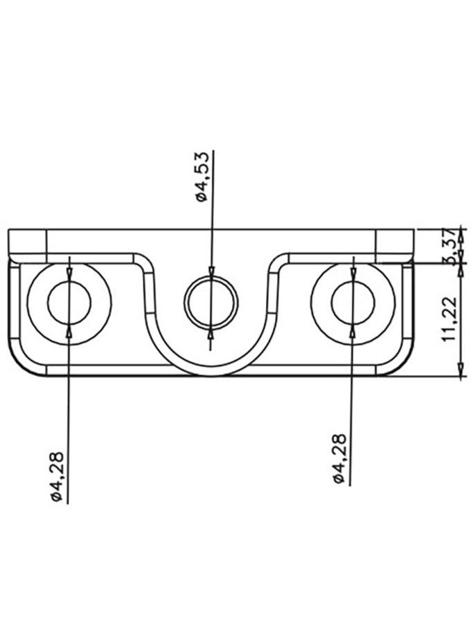 Erc Metal T Köşe Bağlantı Çinko