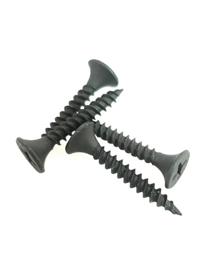 Meridyen Alçıpan Vidası Sık Diş Siyah