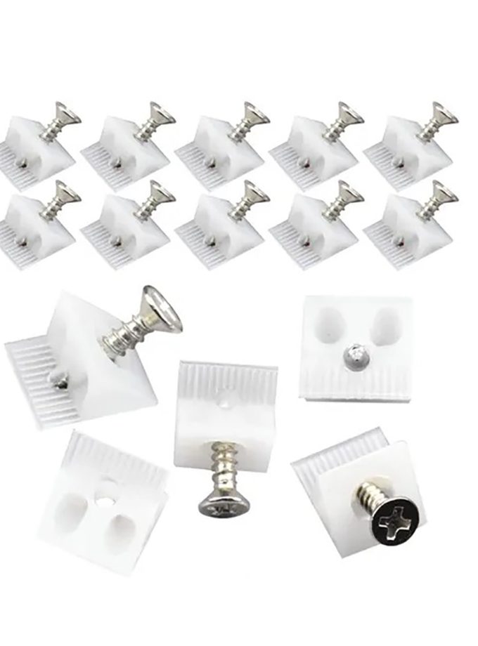 Erc Plastik Arkalık Sabitleme Beyaz