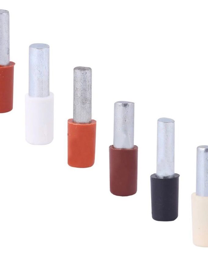 Erc 5 mm Plastik Başlı Metal Raf Pimi Beyaz