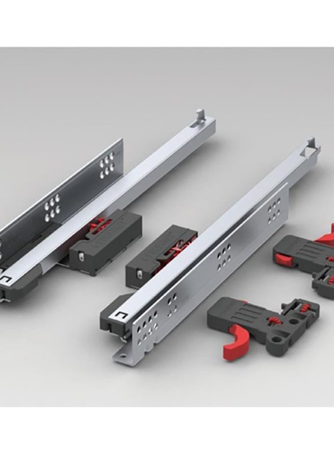 Samet Smart Slide Push Open Tek Açılım Frenli Ray