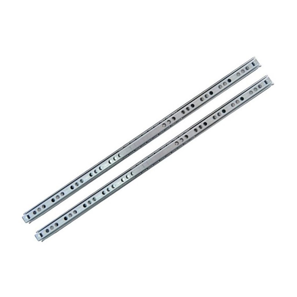 17mm İnce Bilyalı Tek Açılım Ray 25cm – Ercan Mobilya