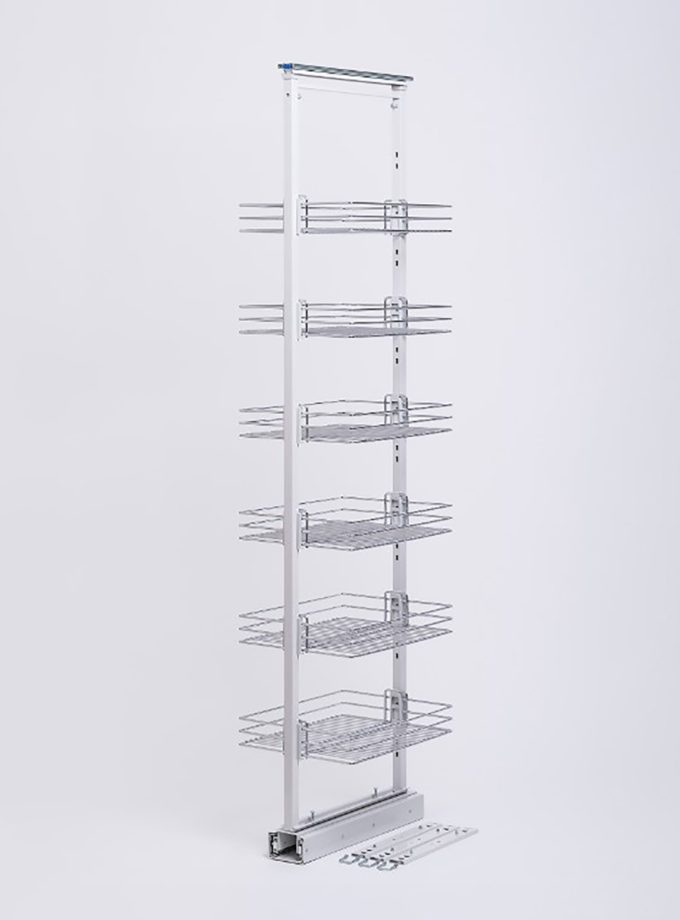 Oscar 850-1100 400 mm 3 Sepetli Teleskopik Kiler Krom