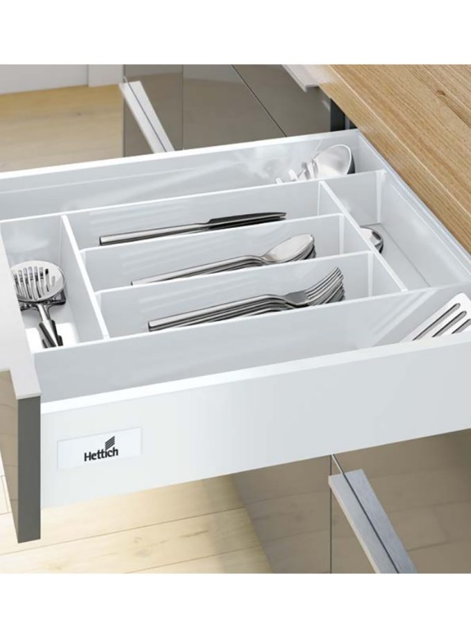 Hettich Beyaz InnoTech Atıra Sağ Çekmece Yanağı