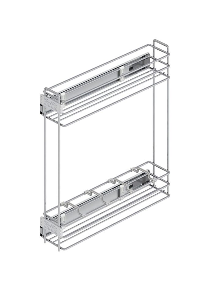 Starax S-2211 Krom Yandan Teleskopik Raylı Şişelik