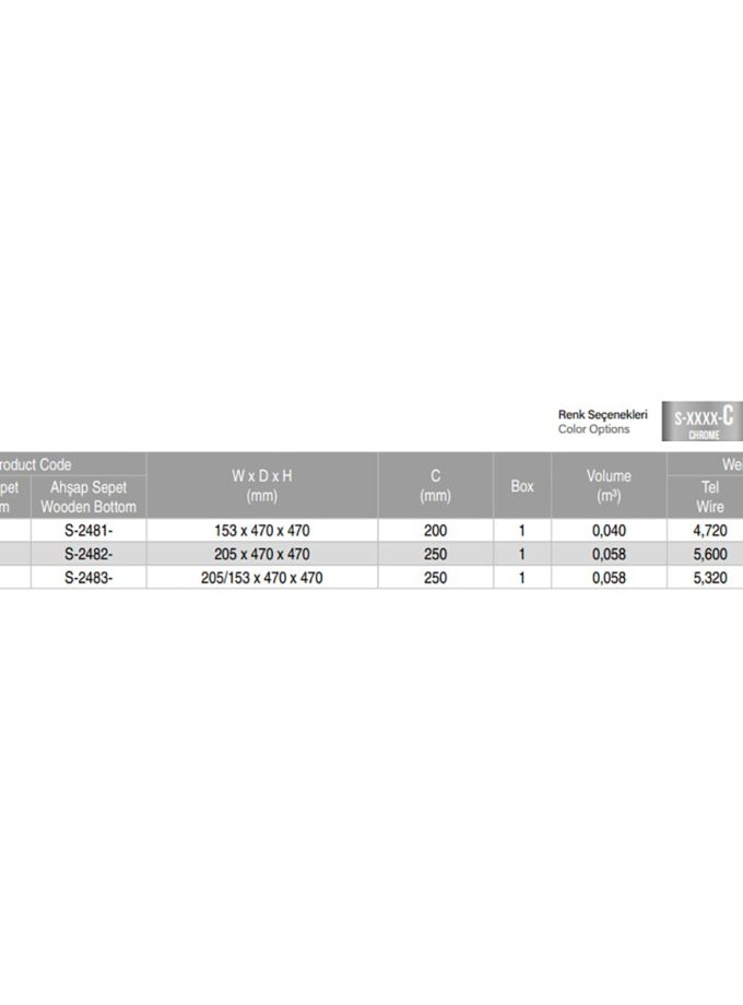 Starax Yandan Teleskopik Raylı Şişelik Frenli