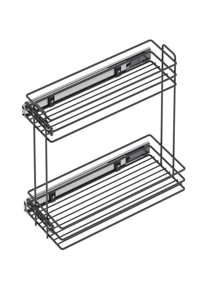 Starax Yandan Teleskopik Raylı Şişelik Frenli