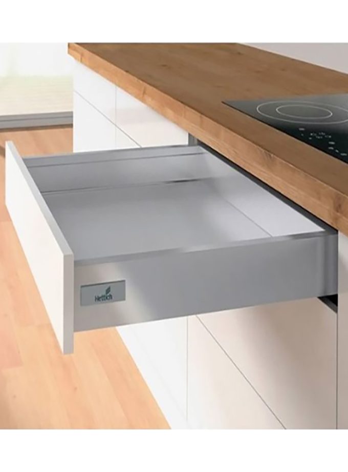 Hettich Gri InnoTech Atıra Sağ Çekmece Yanağı