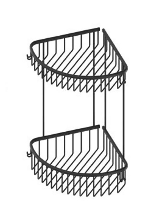 Starax S-8866-A İkili Oval Köşe Süngerlik Antrasit 22x22