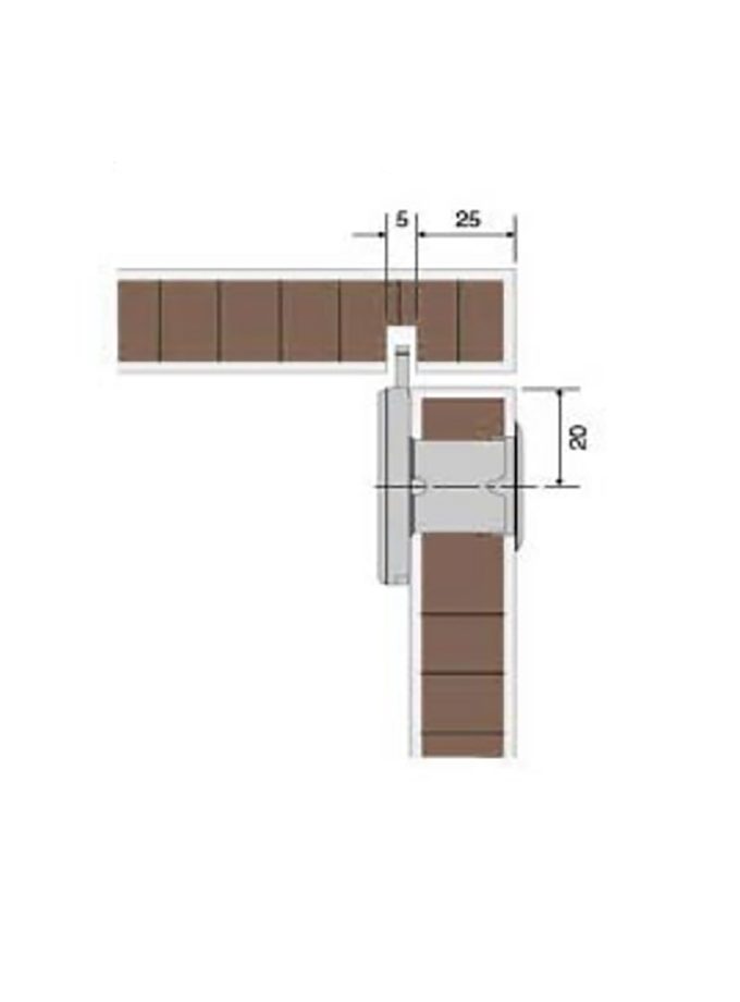 Kımex 109 Yuvarlak Çekmece Kilit