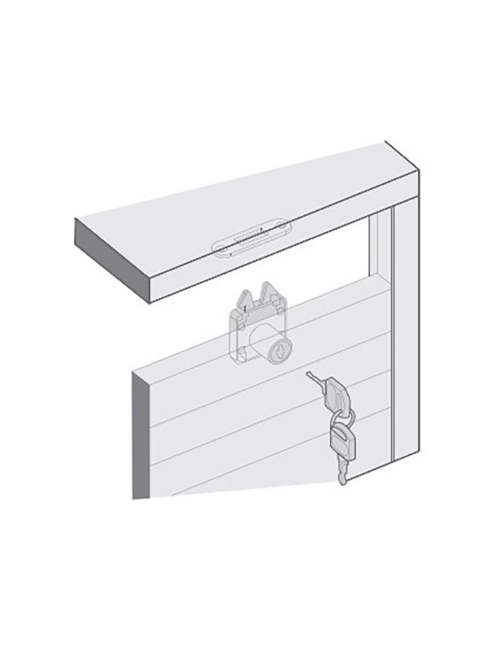 Kımex 202 Sürme Kapak Kilit
