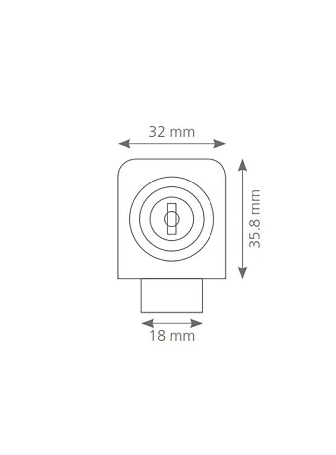 Kımex 407 Tek Cam Kilit