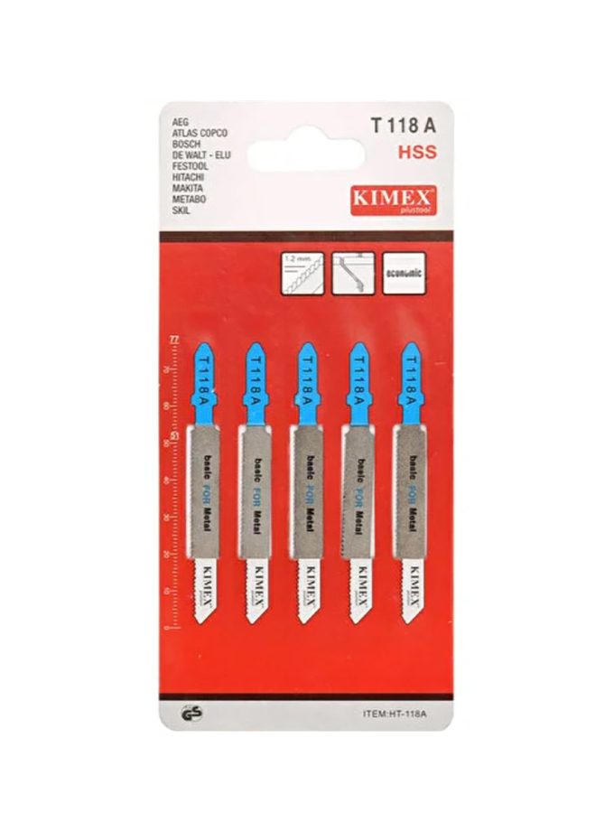 Kımex Dekupaj Ucu T 118 A Metal Ve Alüminyum