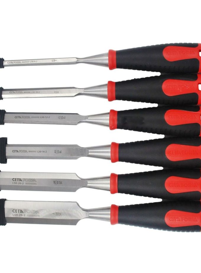 Ceta Form Plastik Saplı Düz Iskarpela