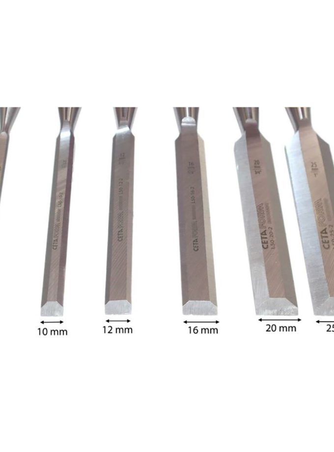 Ceta Form Plastik Saplı Düz Iskarpela