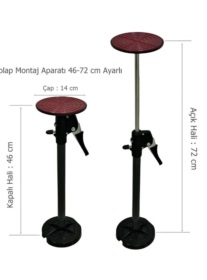 Hands Mobilya Dolap Bağlantı Montaj Aparatı 46-72 cm Ayarlı