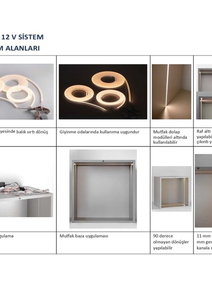 Makro Flex Led 1500mm Warm White Gün Işığı 15w 150 cm Esnek Led