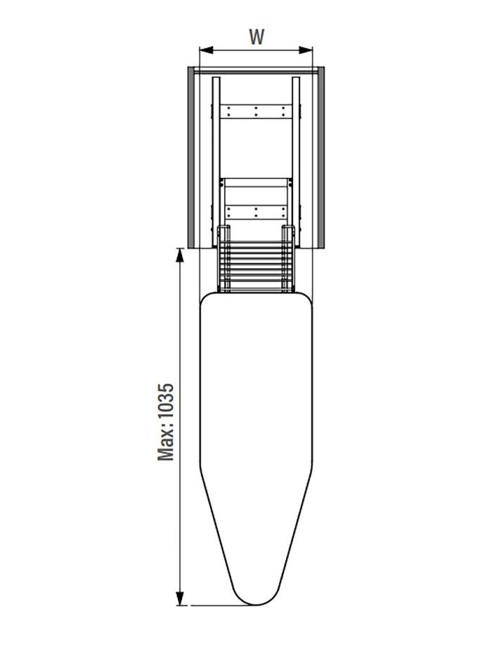 Starax Katlanır Ütü Masası