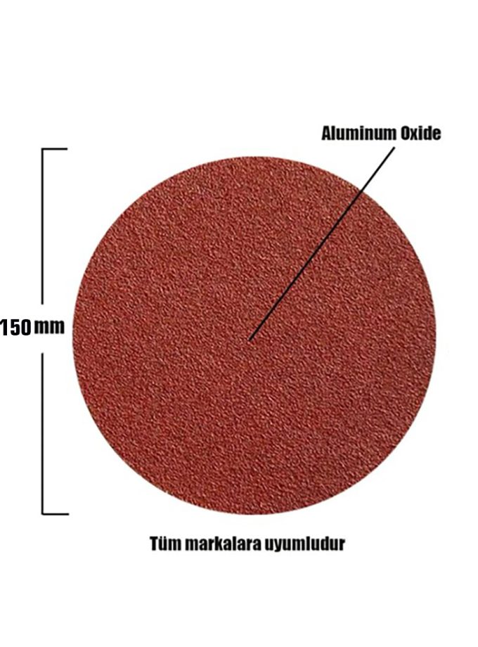 Egeli Cırt Zımpara Çap 150 mm