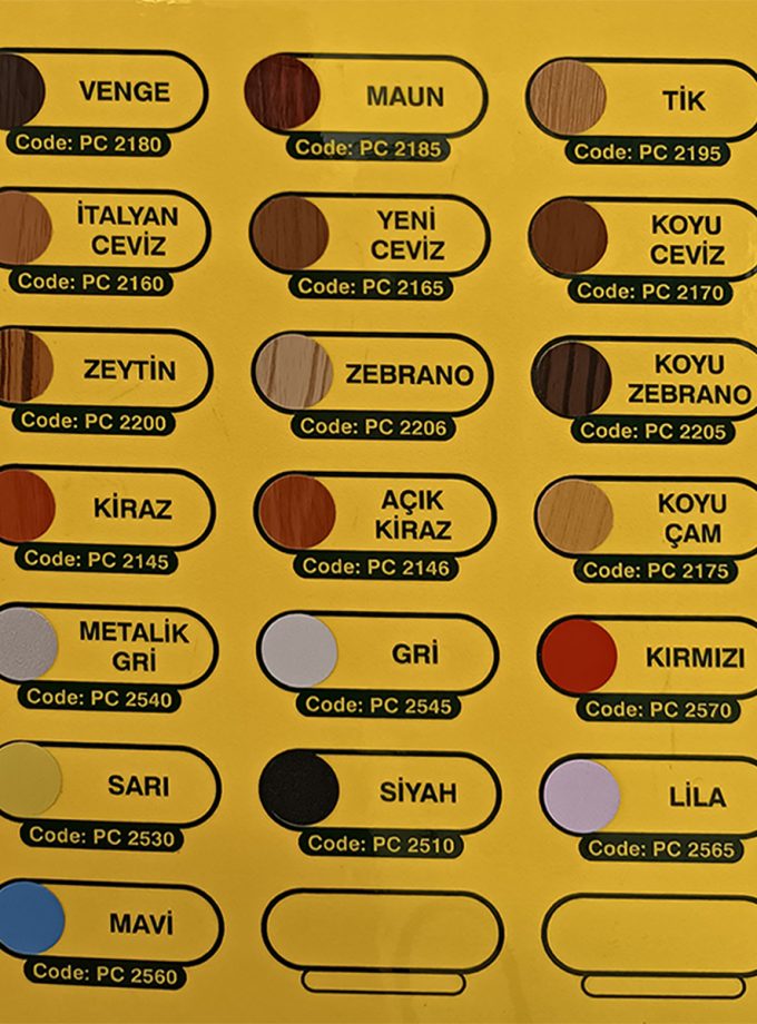 Pacific Yapışkanlı Vida Tapası 14mm Huş