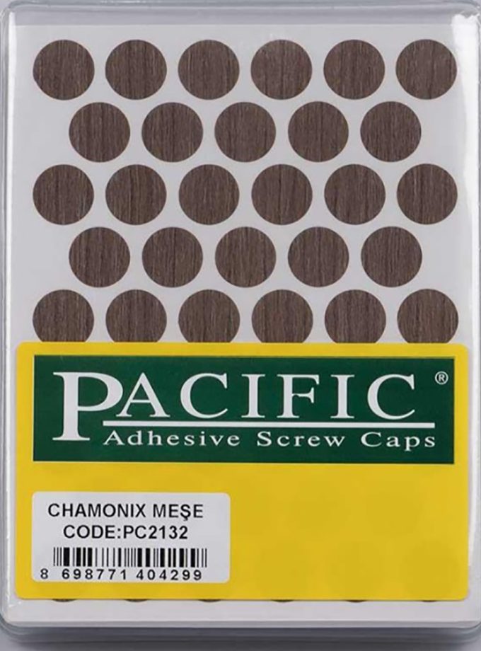 Pacific Yapışkanlı Vida Tapası 14mm ( Ahşap Desenli Renkler )