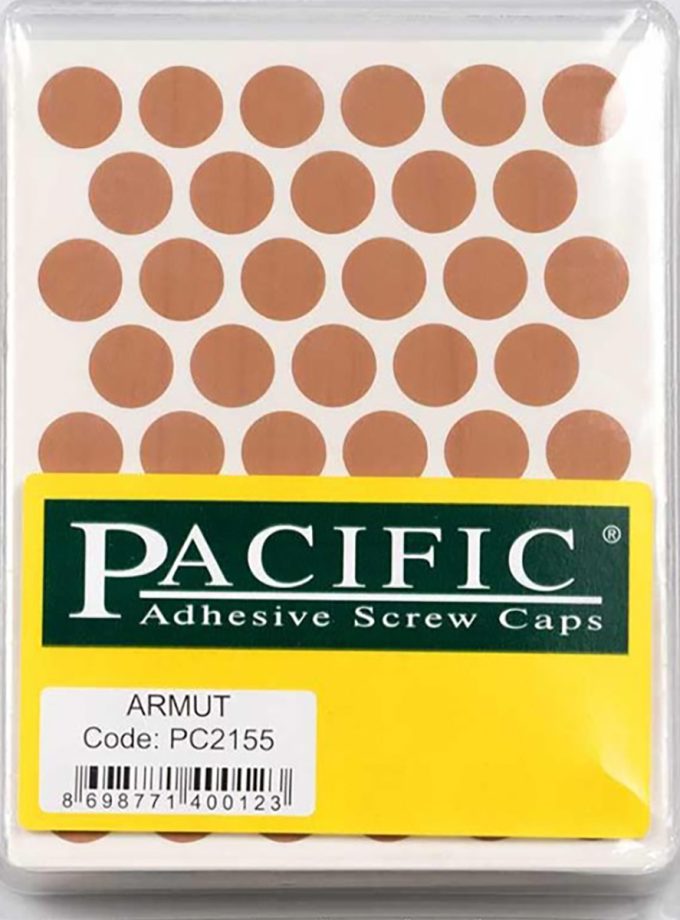 Pacific Yapışkanlı Vida Tapası 14mm ( Ahşap Desenli Renkler )