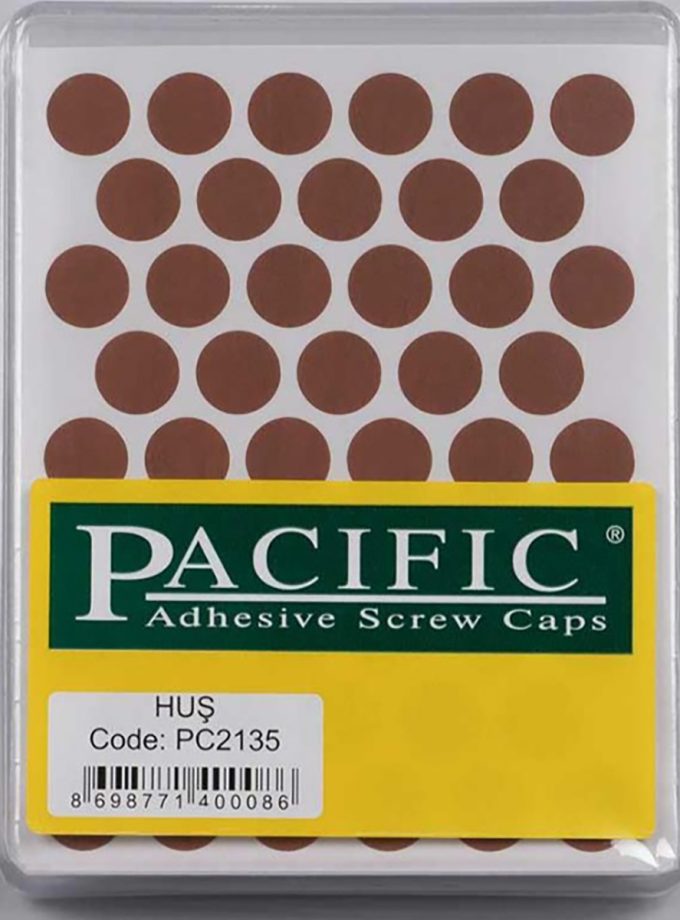 Pacific Yapışkanlı Vida Tapası 14mm ( Ahşap Desenli Renkler )