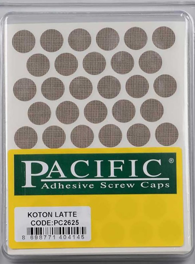 Pacific Yapışkanlı Vida Tapası 14mm ( Ahşap Desenli Renkler )