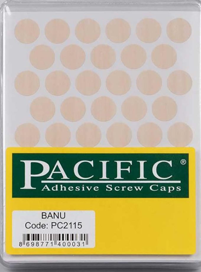 Pacific Yapışkanlı Vida Tapası 14mm ( Ahşap Desenli Renkler )