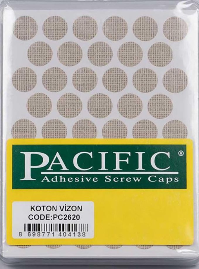 Pacific Yapışkanlı Vida Tapası 14mm ( Ahşap Desenli Renkler )