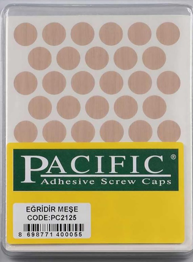 Pacific Yapışkanlı Vida Tapası 14mm ( Ahşap Desenli Renkler )