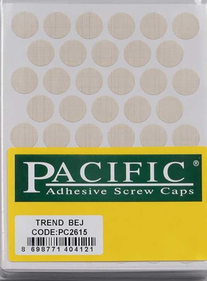 Pacific Yapışkanlı Vida Tapası 14mm ( Ahşap Desenli Renkler )
