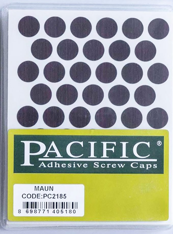 Pacific Yapışkanlı Vida Tapası 14mm ( Ahşap Desenli Renkler )