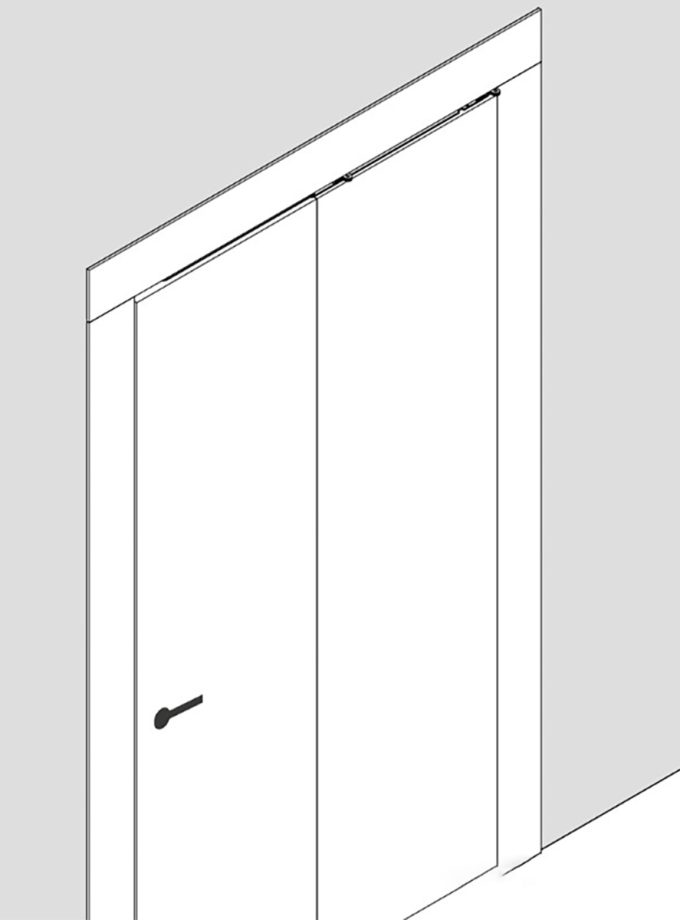 Albatur Albatur Domino 180 Derece Açılır Katlanır Kapı Donanımı 50 KG