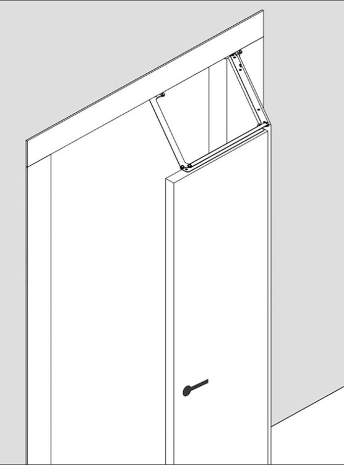 Albatur Albatur Domino 180 Derece Açılır Katlanır Kapı Donanımı 50 KG