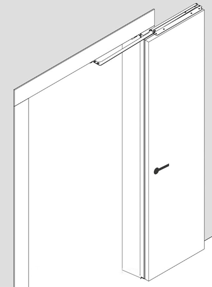 Albatur Albatur Domino 180 Derece Açılır Katlanır Kapı Donanımı 50 KG