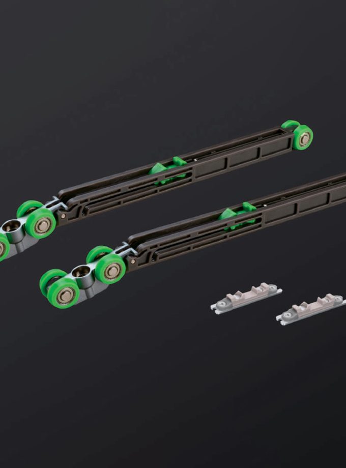 OPK Spaceship 5 Frenli Ahşap Kapı Sürgü Sistemi