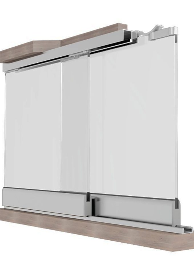 Albatur Glassline 7702 Cam Sürgü Sistemi 25 KG