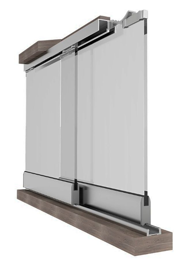 Albatur Glassline 7702 Cam Sürgü Sistemi 25 KG